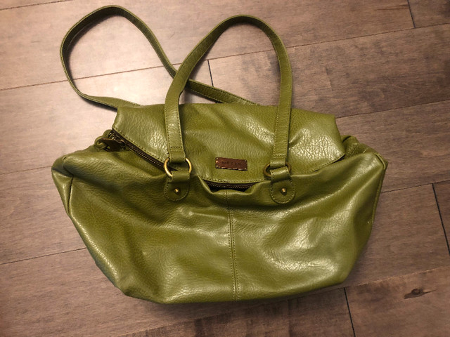 Matt & Nat Vegan Leather Handbag Bag Purse Green
