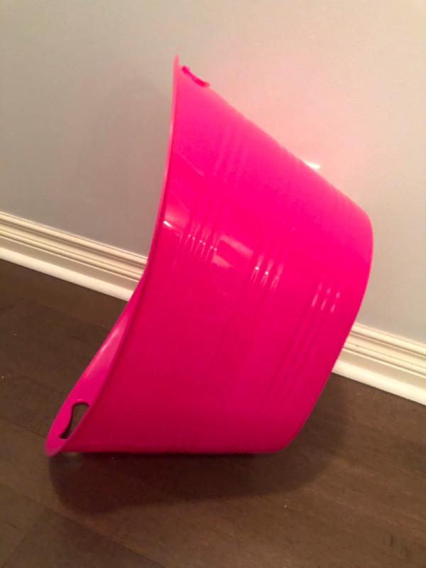 Plastic Bucket Tub Storage Pink BNWT - photo 2