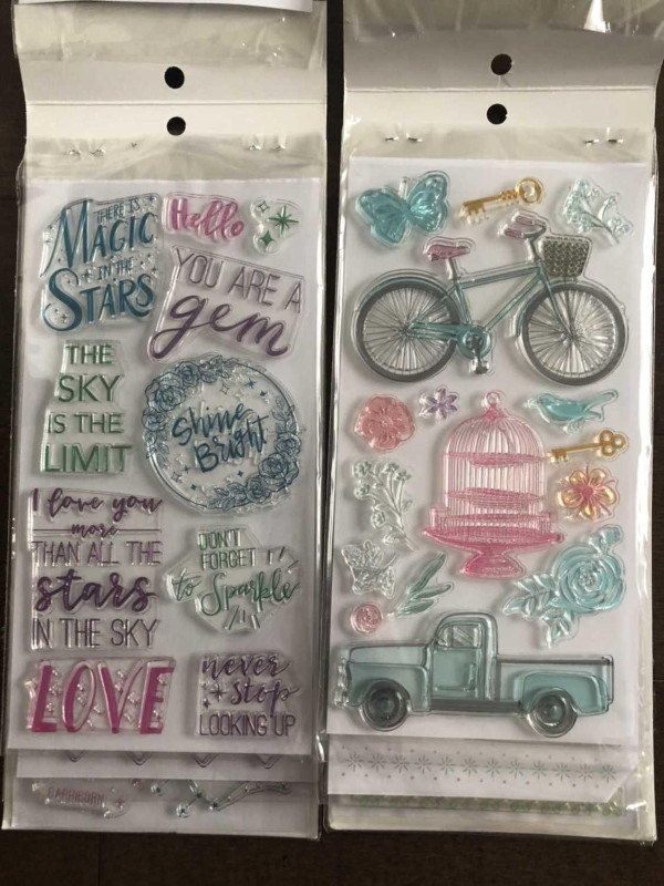 Stamps Flower Letter Inspiration Journaling Scrapbooking *new* - photo 2