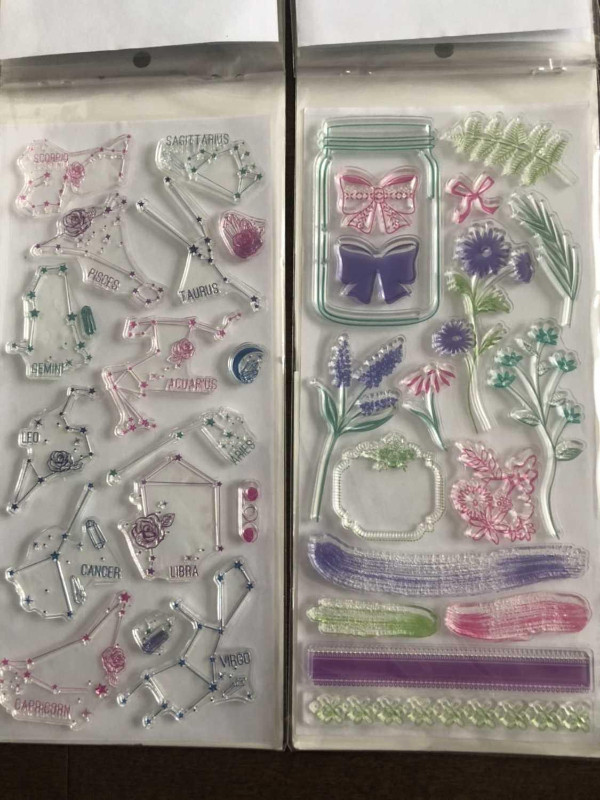 Stamps Flower Letter Inspiration Journaling Scrapbooking *new* - photo 3