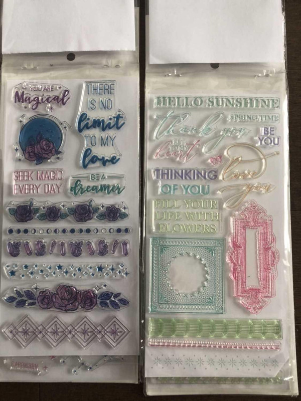 Stamps Flower Letter Inspiration Journaling Scrapbooking *new* - photo 4