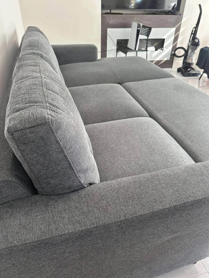 Dark Gray Sectional Sleeper Sofa - photo 3