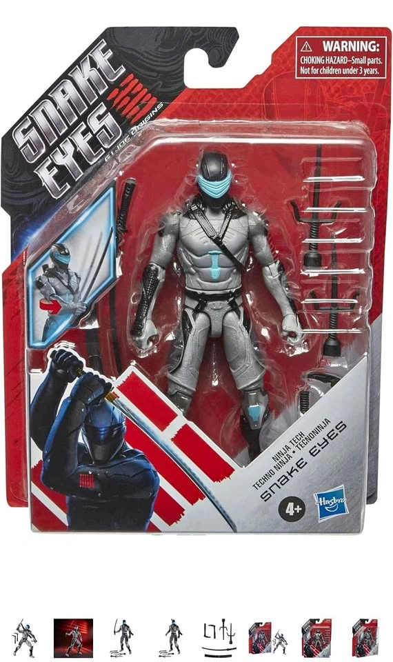 Hasbro G.I. Joe Origins Snake Eyes Ninja Tech Action Figure