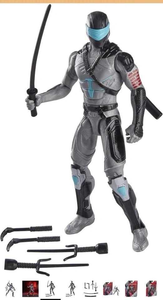 Hasbro G.I. Joe Origins Snake Eyes Ninja Tech Action Figure - photo 4