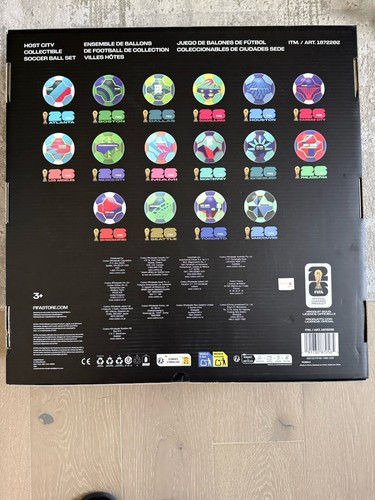 FIFA World Cup 2026 16-Piece Host City Mini Ball Set - photo 3