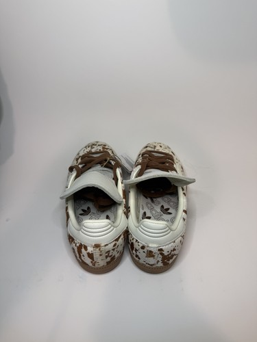 Adidas Samba LT W Cow Print Fur Upper Brown White Sneakers - photo 2