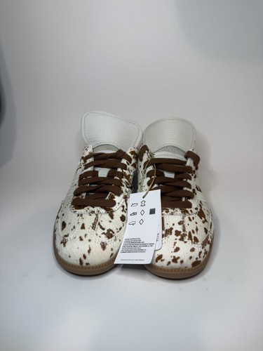 Adidas Samba LT W Cow Print Fur Upper Brown White Sneakers - photo 3