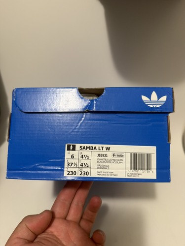 Adidas Samba LT W Cow Print Fur Upper Brown White Sneakers - photo 5