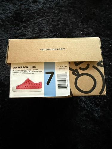 Native Shoes Kids Jefferson Slip-on Sneakers Hollywood Pink Size - photo 4