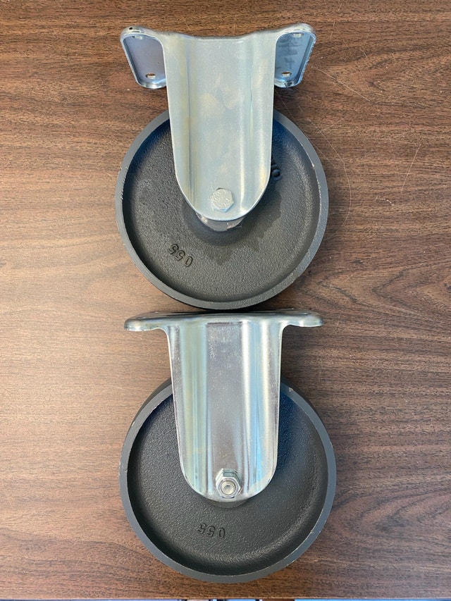 8” Cast Iron Caster