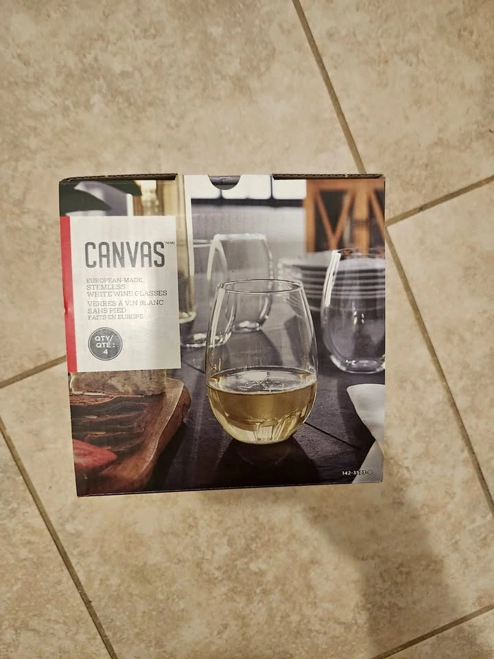 Stemless Wine Glass