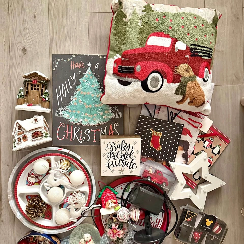 Everything for $15! Large Collection of Christmas Decor