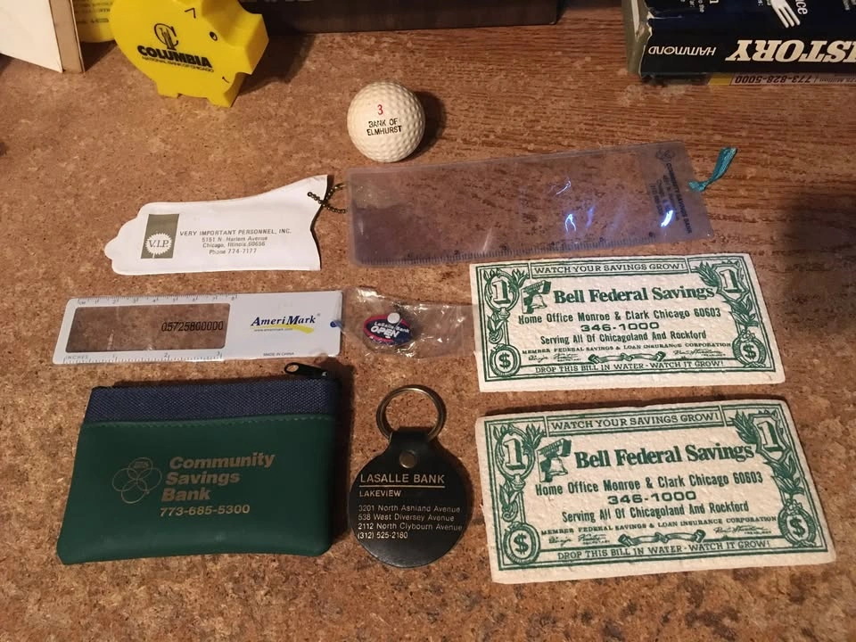 Vintage Advertising Collectibles Lot: Sears, FedEx, Banks, More - photo 4