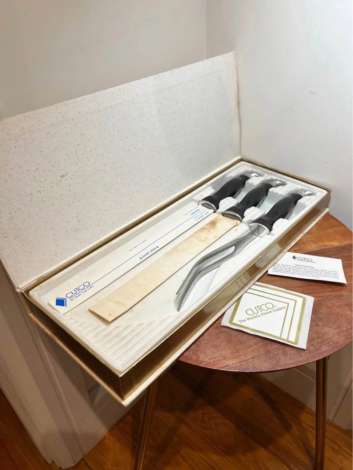 Cutco 3-Piece Carving & Slicer Set in Original Gold Seal Box - photo 5