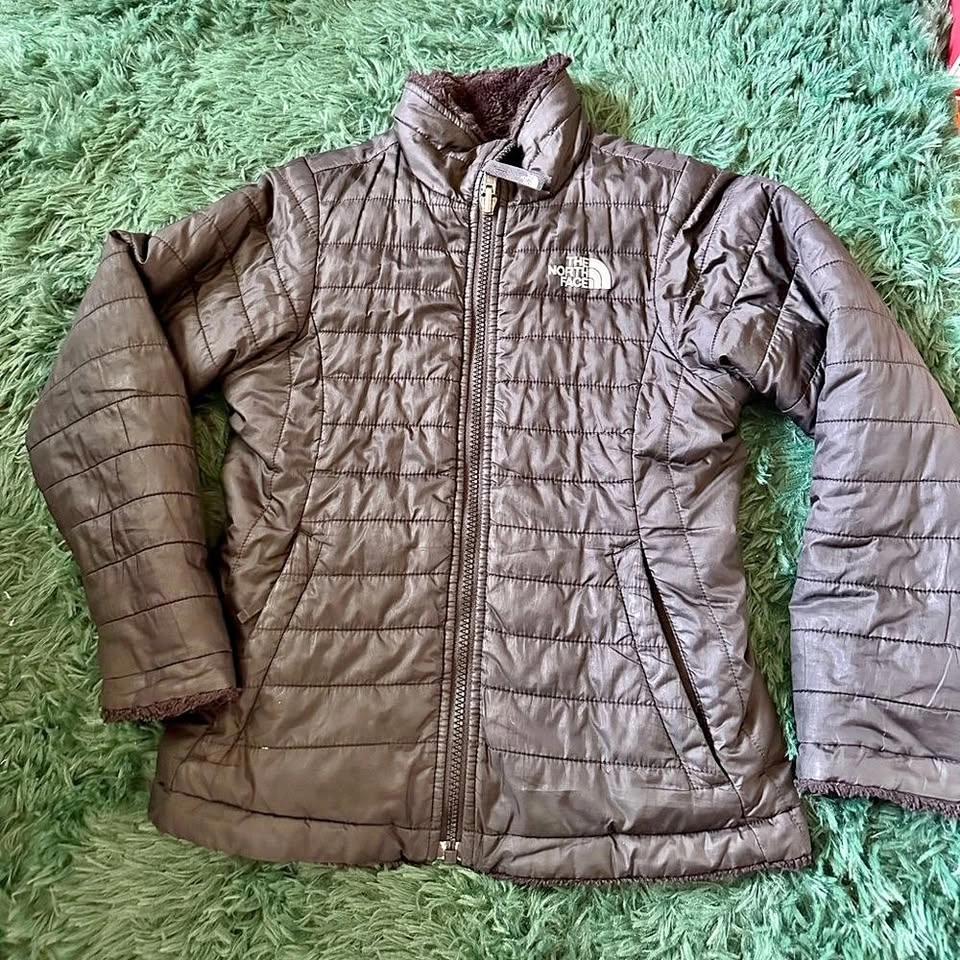 North Face Girls Mossbud Reversible Jacket