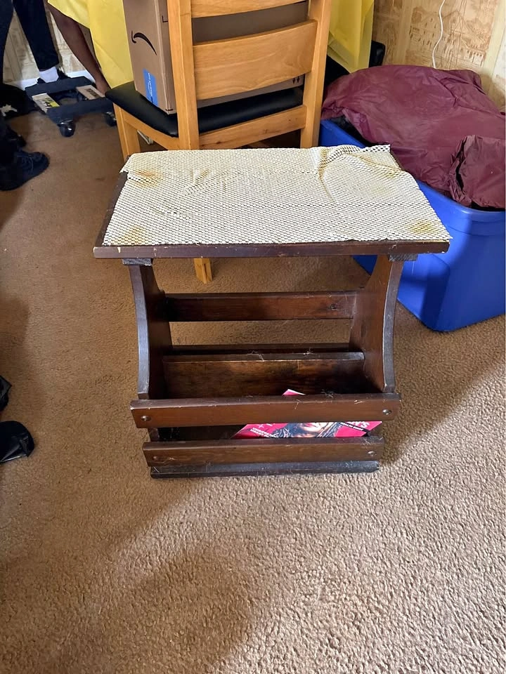 Magazine Rack Table