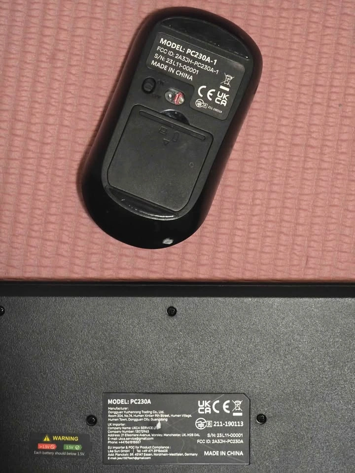 Wireless Keyboard and Mouse Combo PC230A - photo 2
