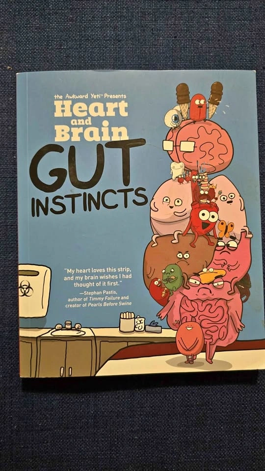 Awkward Yeti Heart and Brain Gut Instincts Book