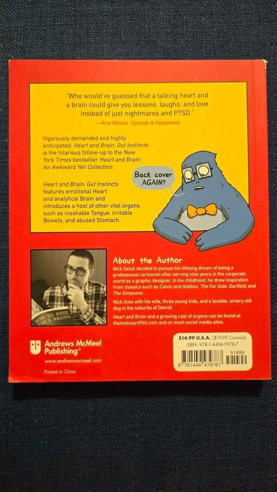 Awkward Yeti Heart and Brain Gut Instincts Book - photo 2