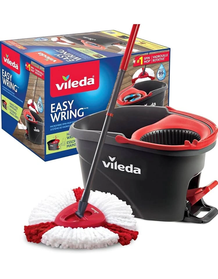 Vileda Easy Wring Microfibre Spin Mop System