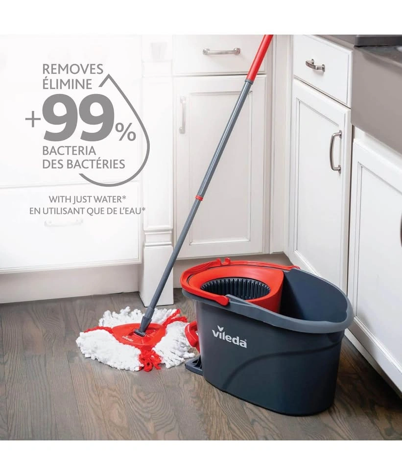 Vileda Easy Wring Microfibre Spin Mop System - photo 2