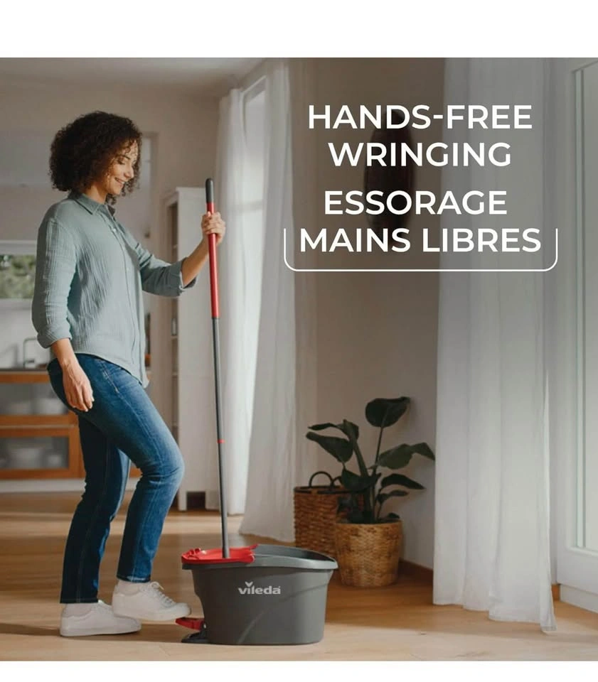 Vileda Easy Wring Microfibre Spin Mop System - photo 4