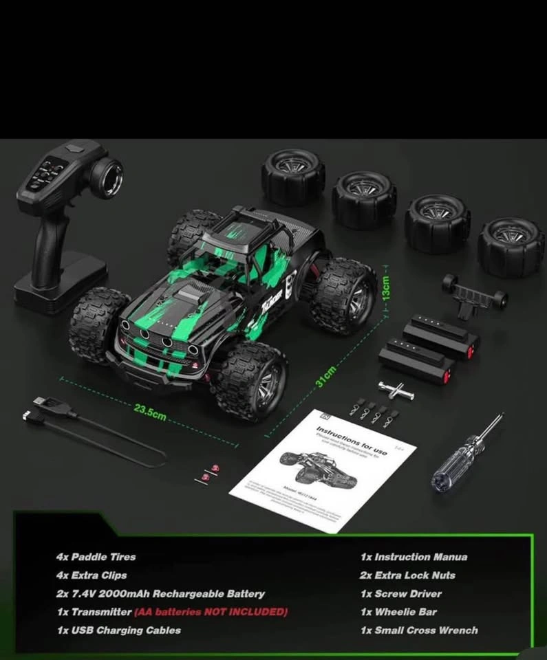 Chardfun 1/14 4WD Remote Control RC Truck - photo 5