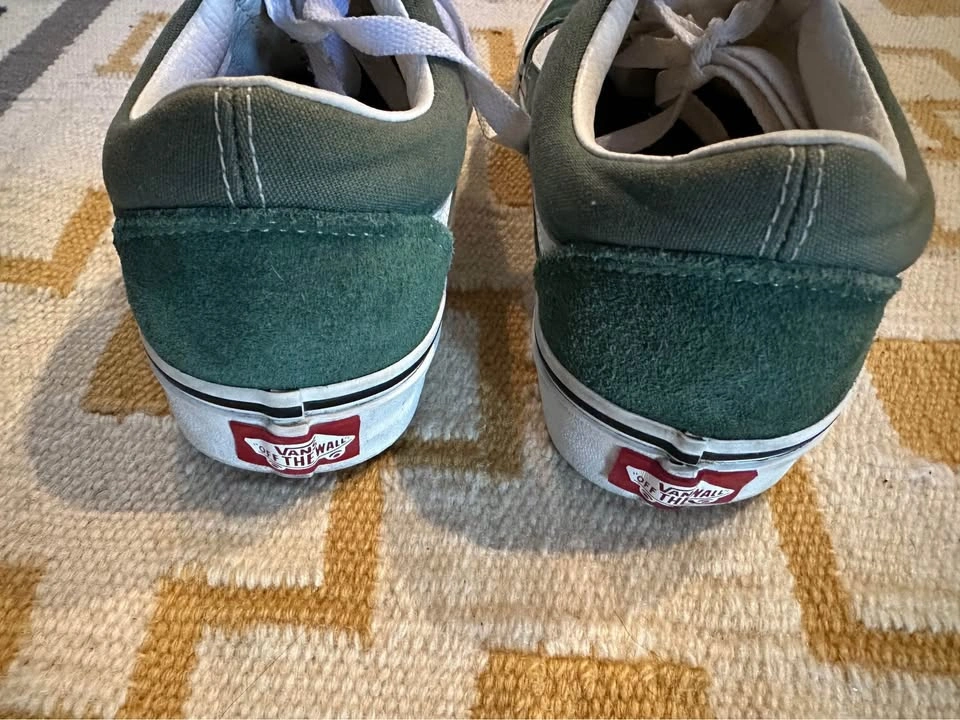 Old Skool Vans Duck Green / W8 M6.5 - photo 4