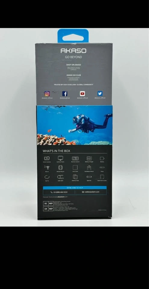 AKASO Brave 7 4K60FPS Action Camera - photo 2