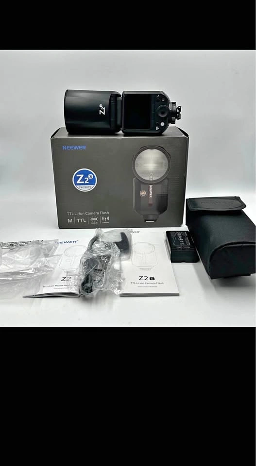 NEEWER Z2-S 2.4G TTL Round Head Flash Speedlite for Sony