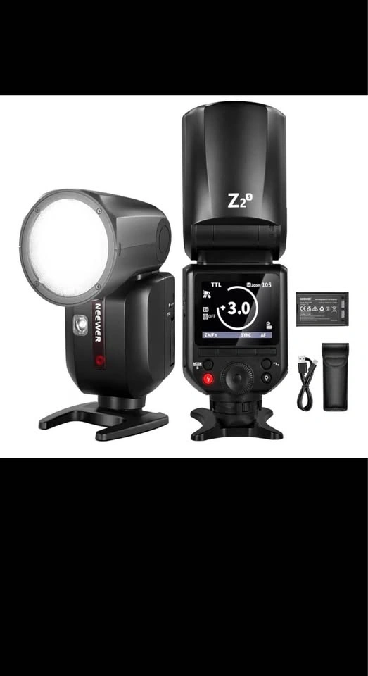 NEEWER Z2-S 2.4G TTL Round Head Flash Speedlite for Sony - photo 2