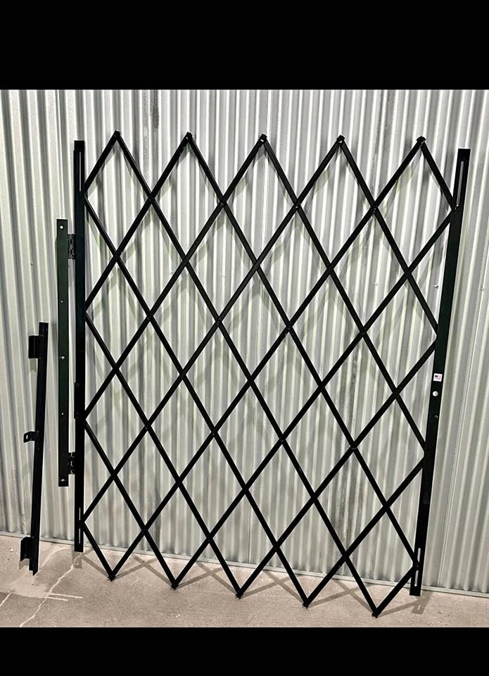 METAL SLIDING DOOR 67.5 inches tall 53 inches width