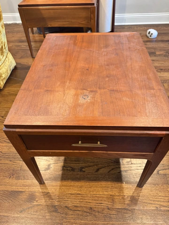 2 side tables mid-century LANE Rhythm - photo 4