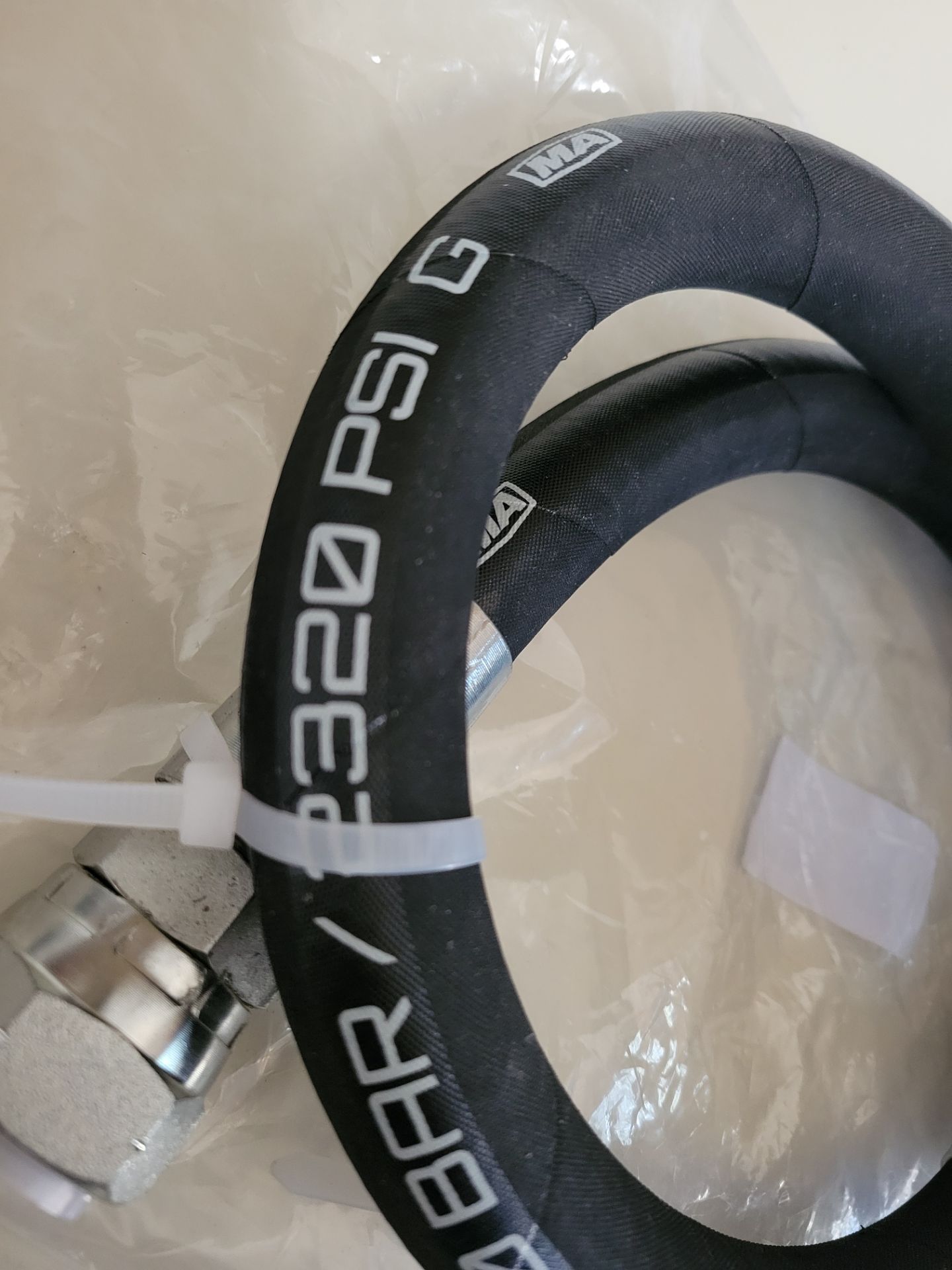 3/4" 36" Length High Pressure Compressor Jumper Hose - photo 2