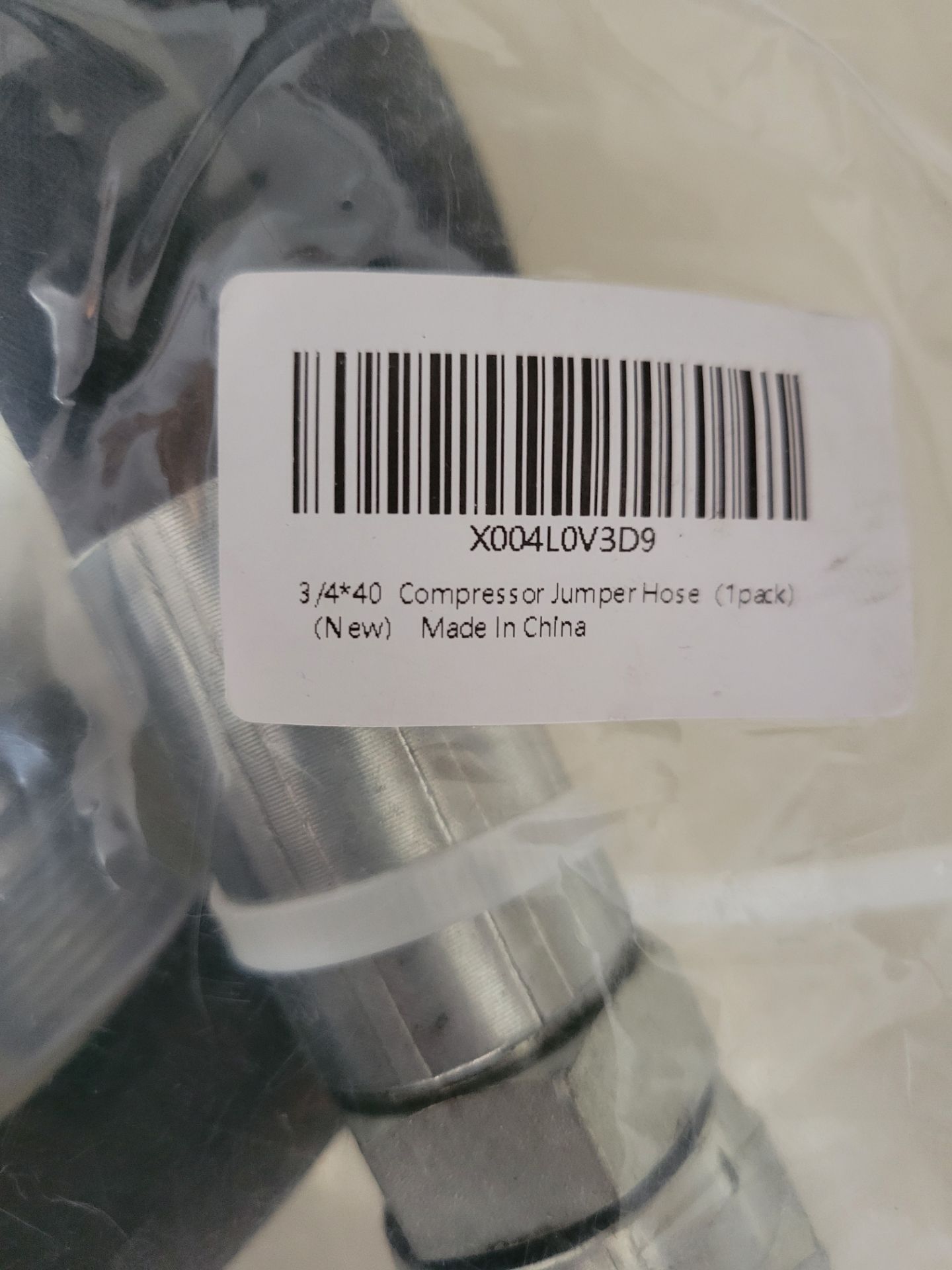 3/4" 36" Length High Pressure Compressor Jumper Hose - photo 4