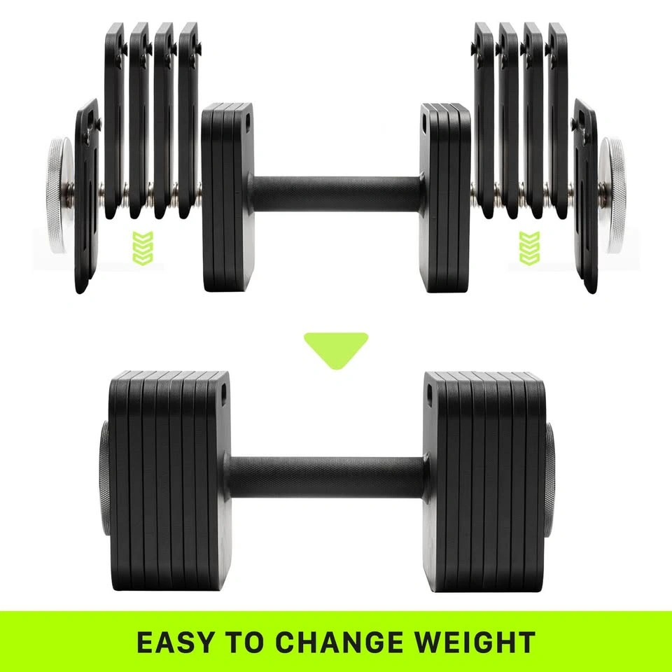 Eisenlink Adjustable Dumbbells (Pair) 50lb each - photo 4