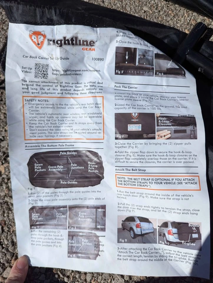 Rightline Gear Cargo Back Carrier - photo 4