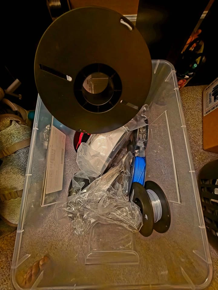 Bambu A1 with AMS and extra filament - photo 2