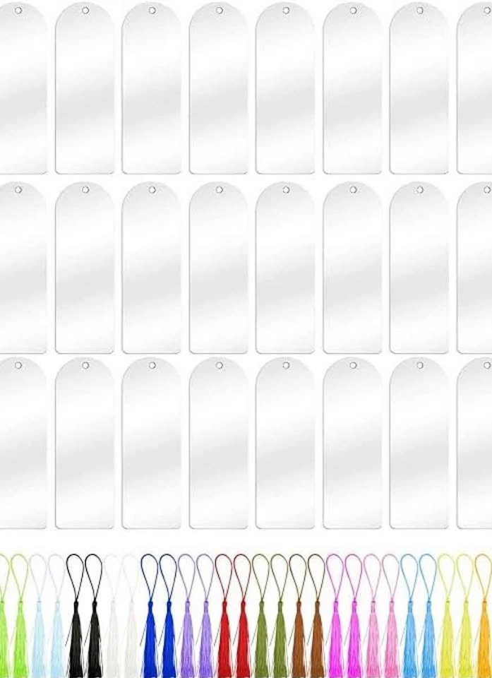 Custom vinyl Acrylic bookmark blank