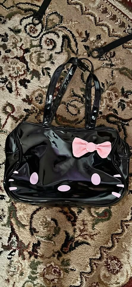 Black Hello Kitty Purse
