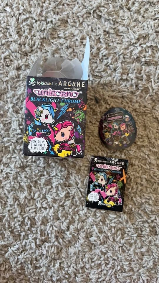 Tokidoki x Arcane unicorno figure