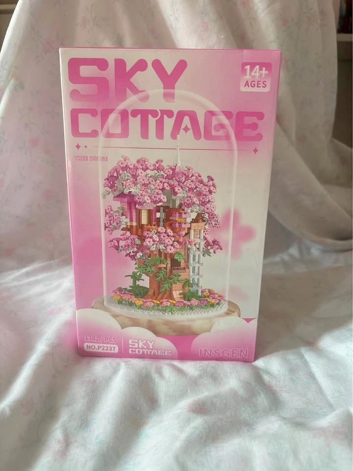 Sky cottage blocks set