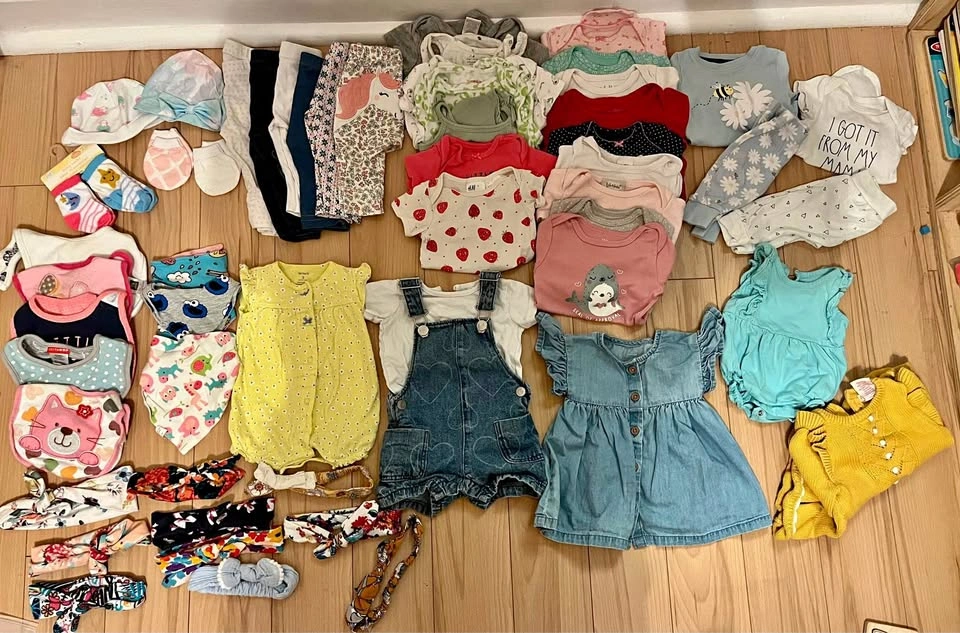 0-3 months baby girl bundle