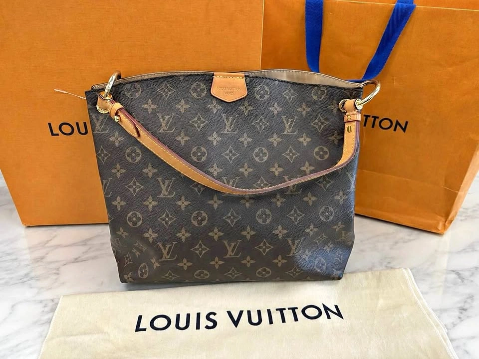 Louis Vuitton Graceful PM Shoulder Bag Monogram / Box, Dust Bag