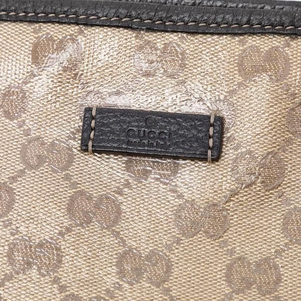 Authentic Gucci GG Crystal Princy Tote Beige XL Shoulder Bag - photo 4