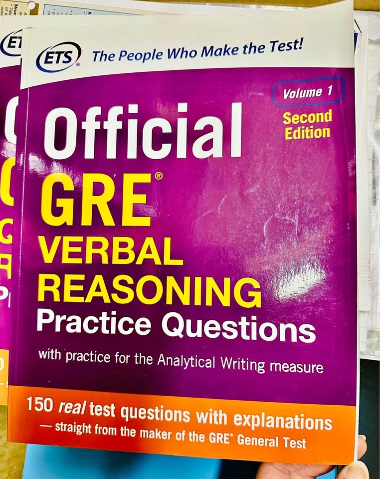 ETS Official GRE Verbal and Quantitative Reasoning Practice Ques