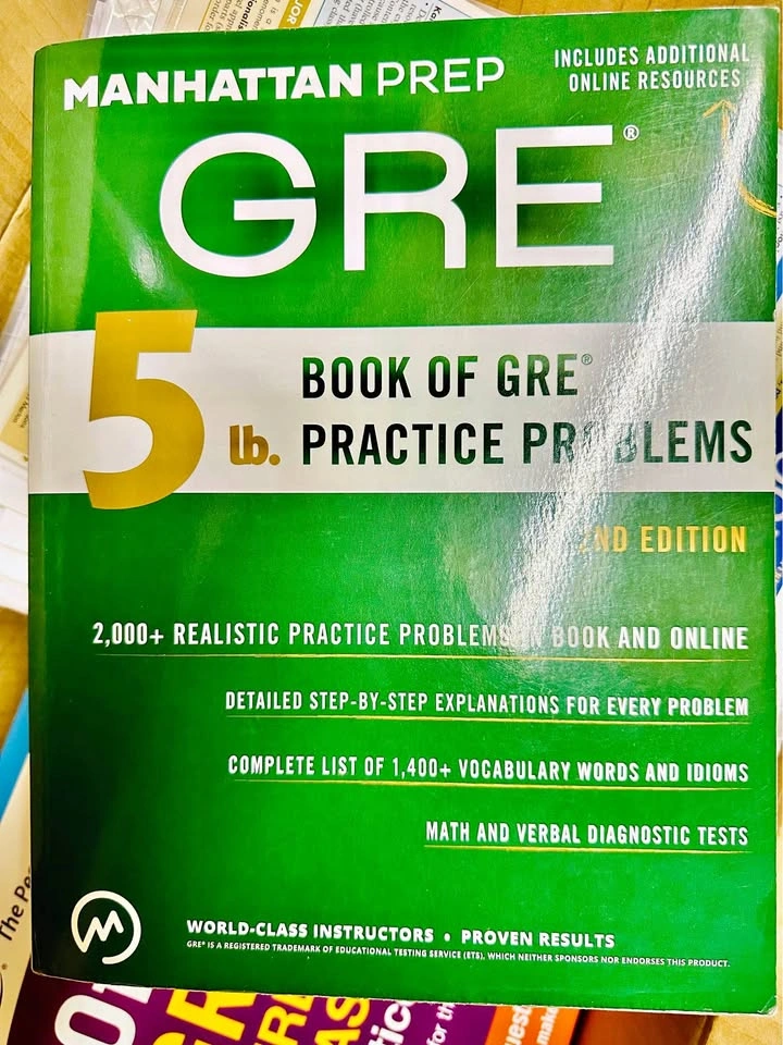 Manhattan Prep 5 lb. Book of GRE Practice Problems, 2nd Edition
