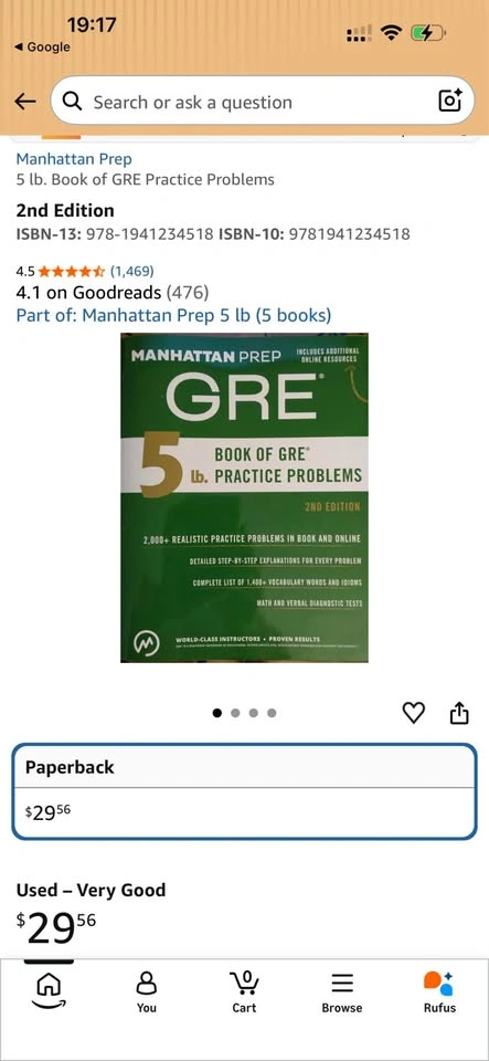 Manhattan Prep 5 lb. Book of GRE Practice Problems, 2nd Edition - photo 5