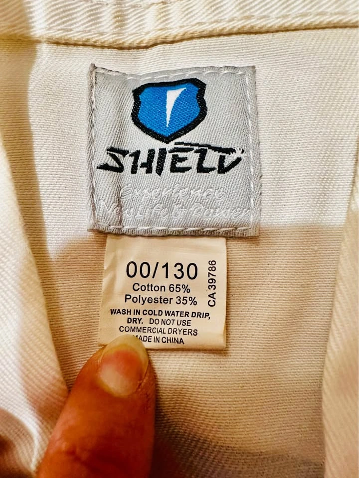 Shield Taekwondo Uniform Size 00/130 - photo 3