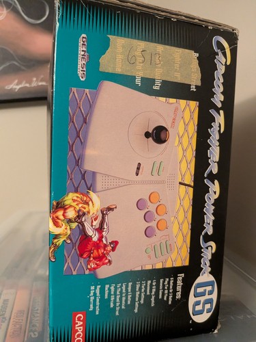Capcom Fighter Power Stick GS Sega Genesis Arcade Pad - Boxed - photo 4